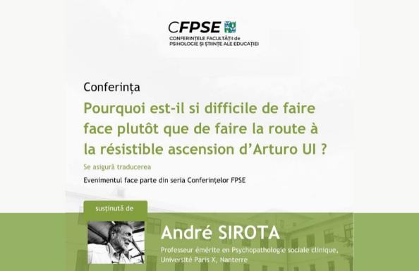 Pourquoi est-il si difficile de faire face plutot que de faire la route a la resistible ascension d'Arturo UI?