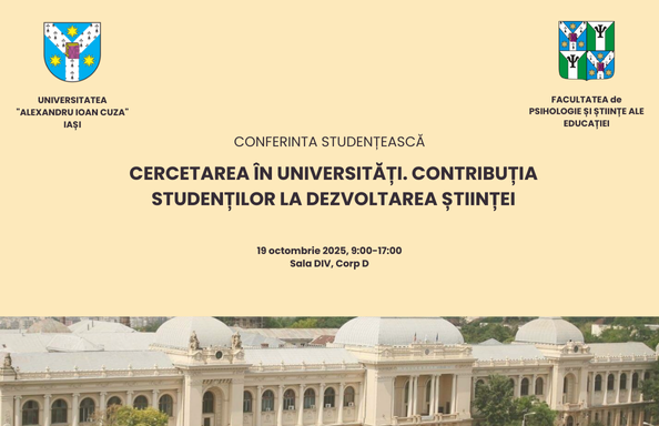 Conferința studențească de cercetare psihologică și educațională
