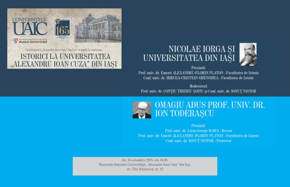 Istorici la Universitatea „Alexandru Ioan Cuza” din Iași