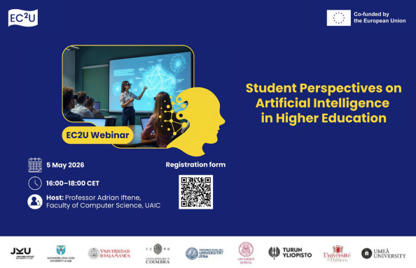Webinarul EC2U „Student Perspectives on Artificial Intelligence in Higher Education”