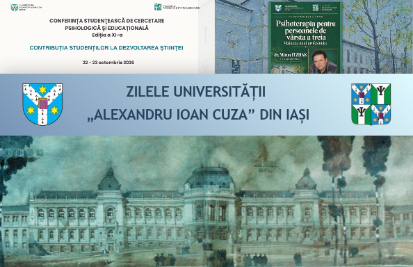 Evenimente organizate cu prilejul zilelor UAIC - Octombrie, 2026