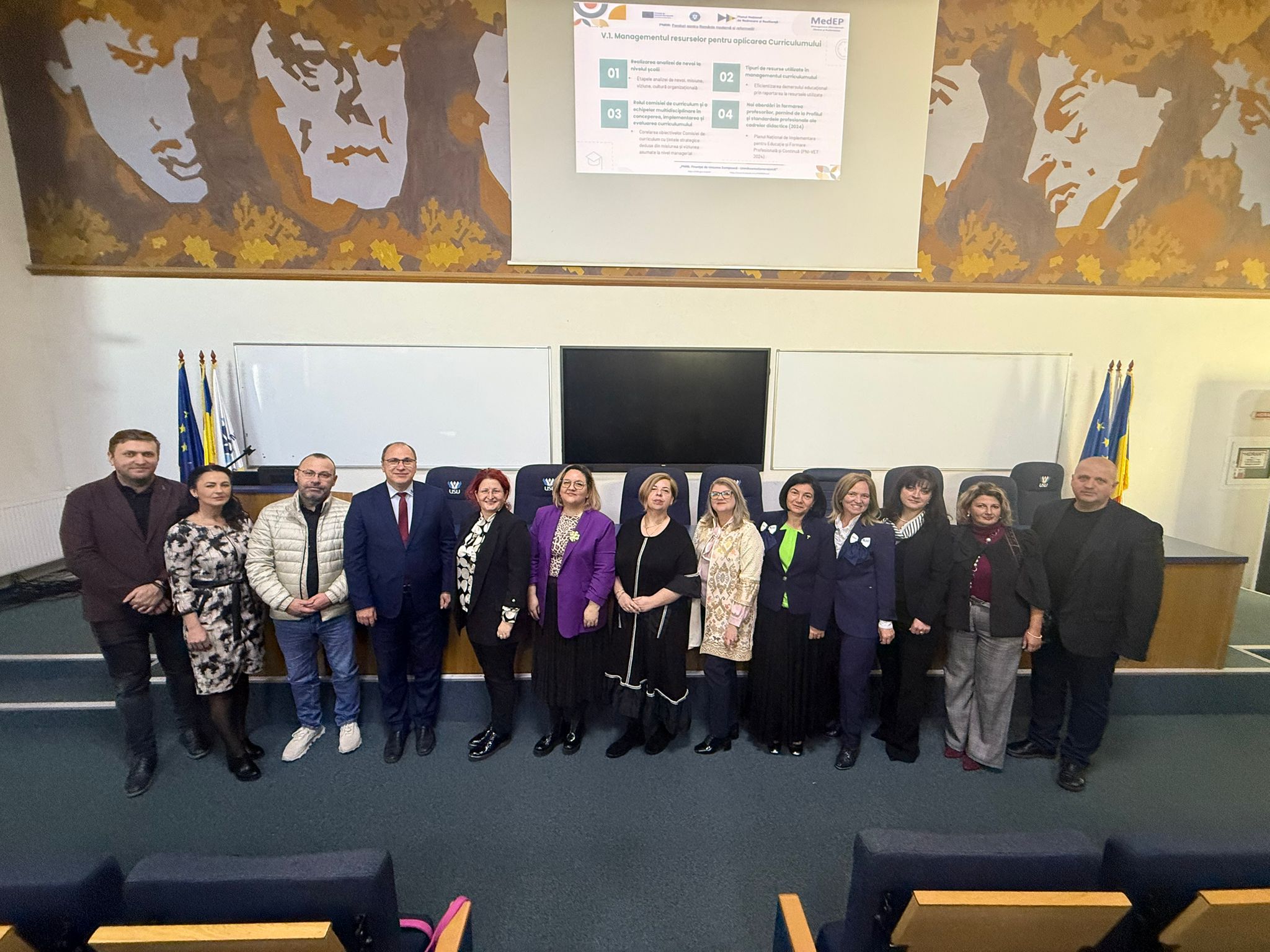 poza eveniment deschidere program medep la USV 1